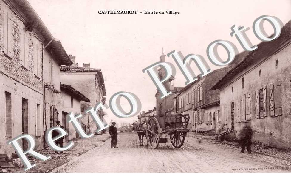 entrée du village