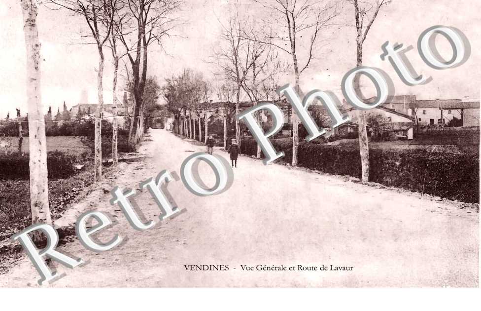 vue générale et route de Lavaur