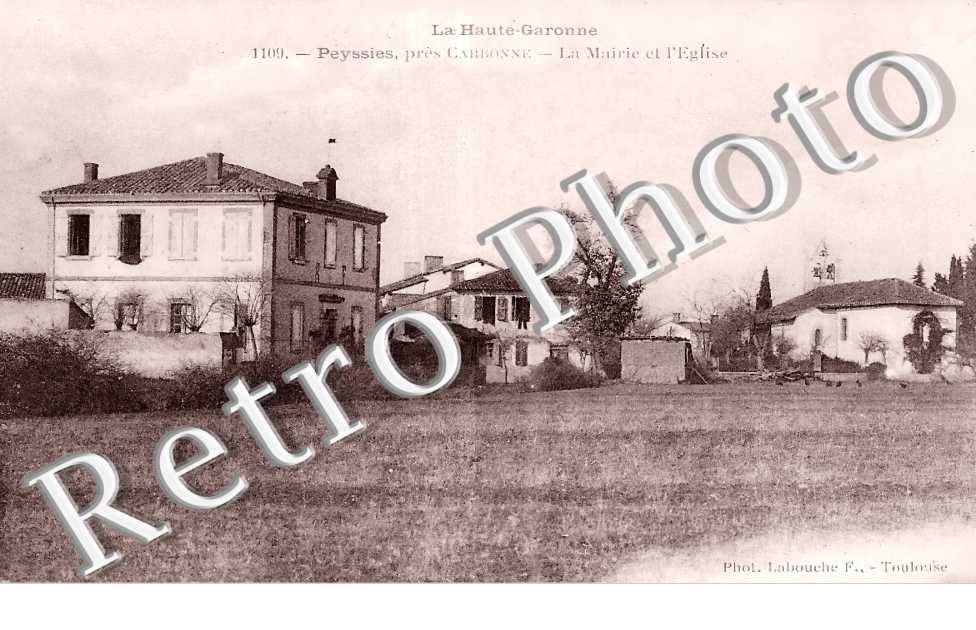 la mairie et l'église