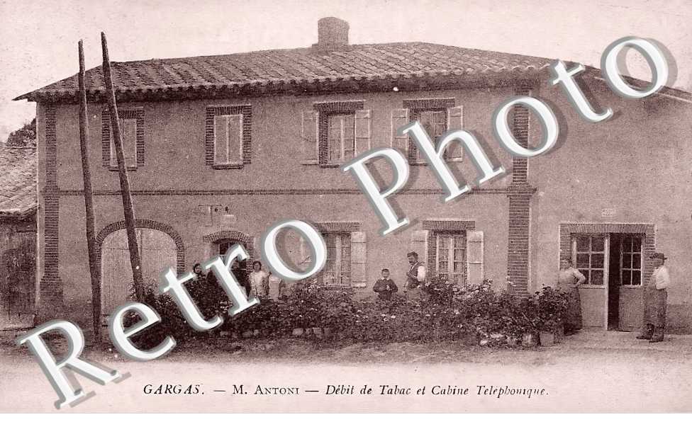 M. Antoni. Débit de Tabac et Cabine Téléphonique.