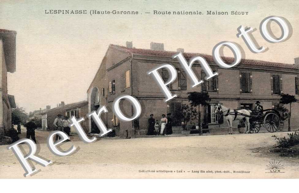 Route nationale. Maison Séguy