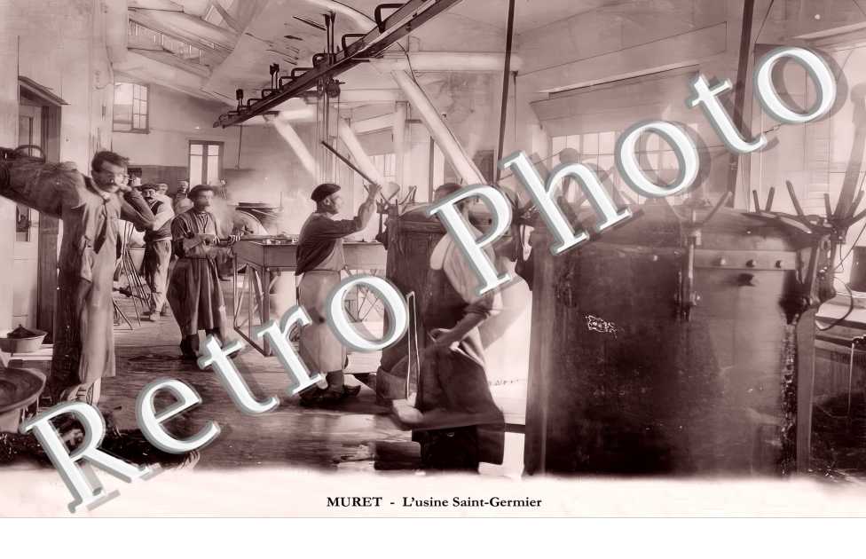 L ' USINE SAINT GERMIER - FABRIQUE DE CONSERVES POUR L 'ARMEE - LES CUISINES ET AUTOCLAVES