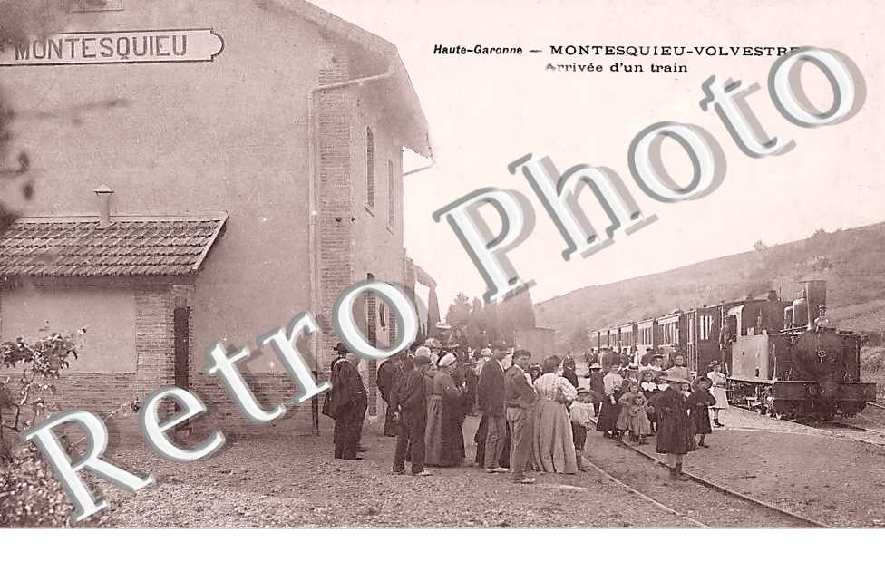 arrivée d'un train