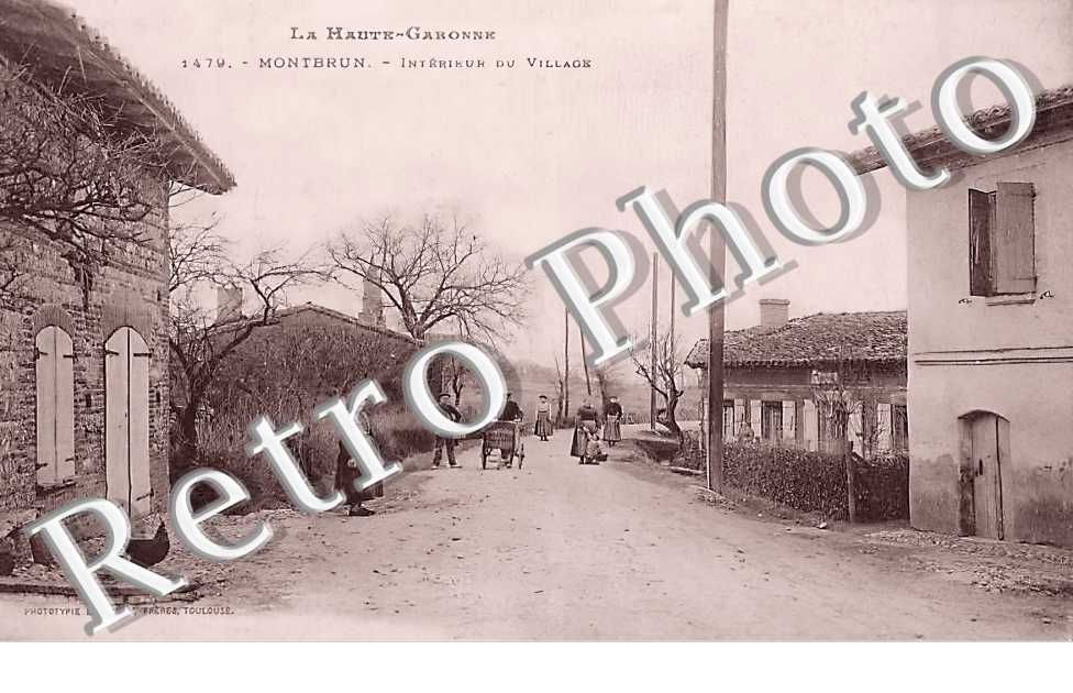 Intérieur du village