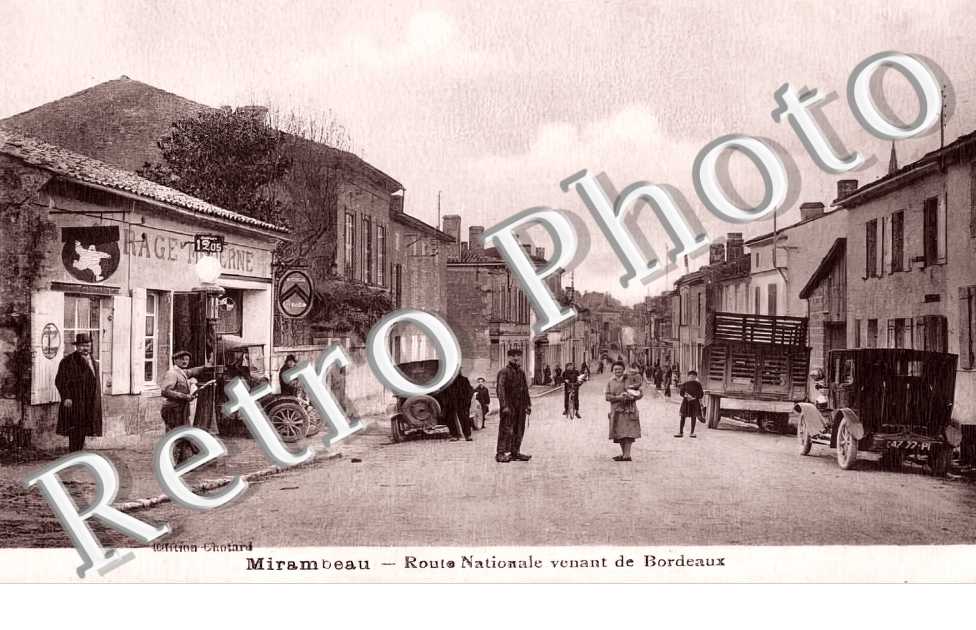 route Natiionale venant de Bordeaux