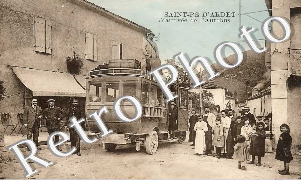 l'arrivée de l'autobus