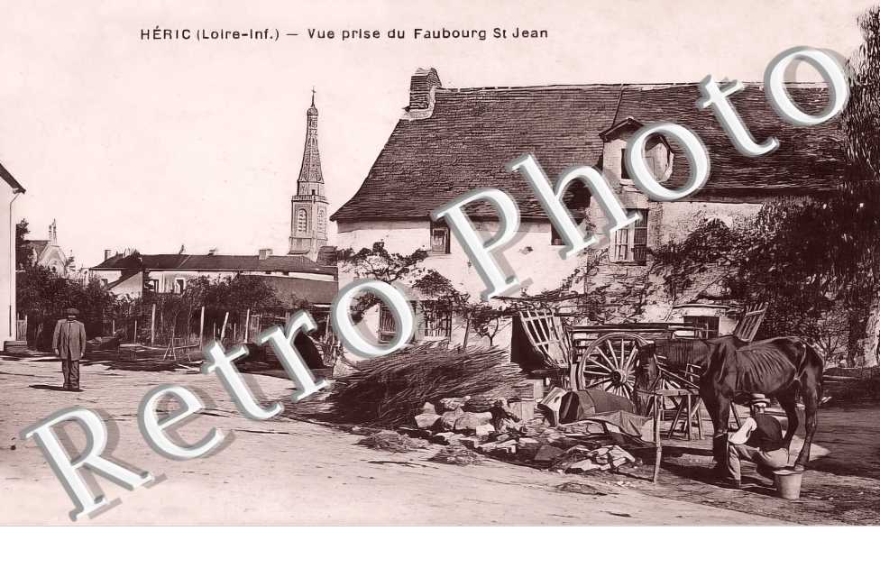 vue prise du Faubourg Saint Jean
