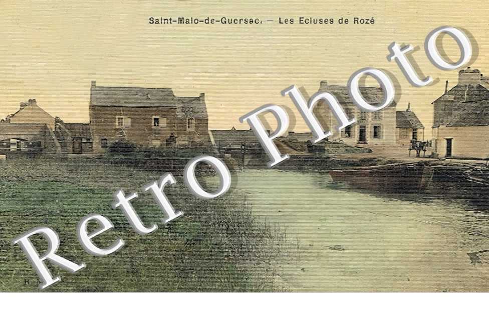 les écluses de Rozé