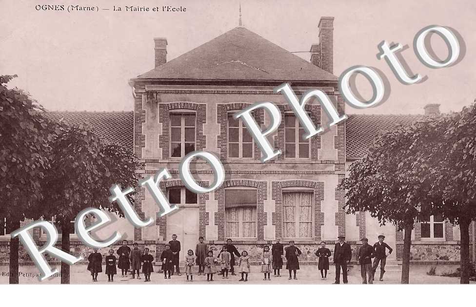 la mairie et l'école