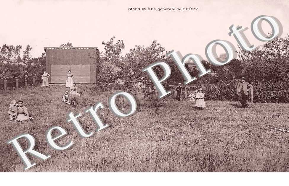 stand et vue générale de Crépy