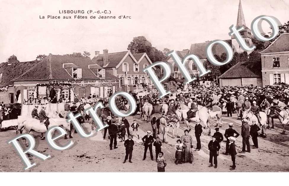 la place axu Fêtes de Jeanne d'Arc
