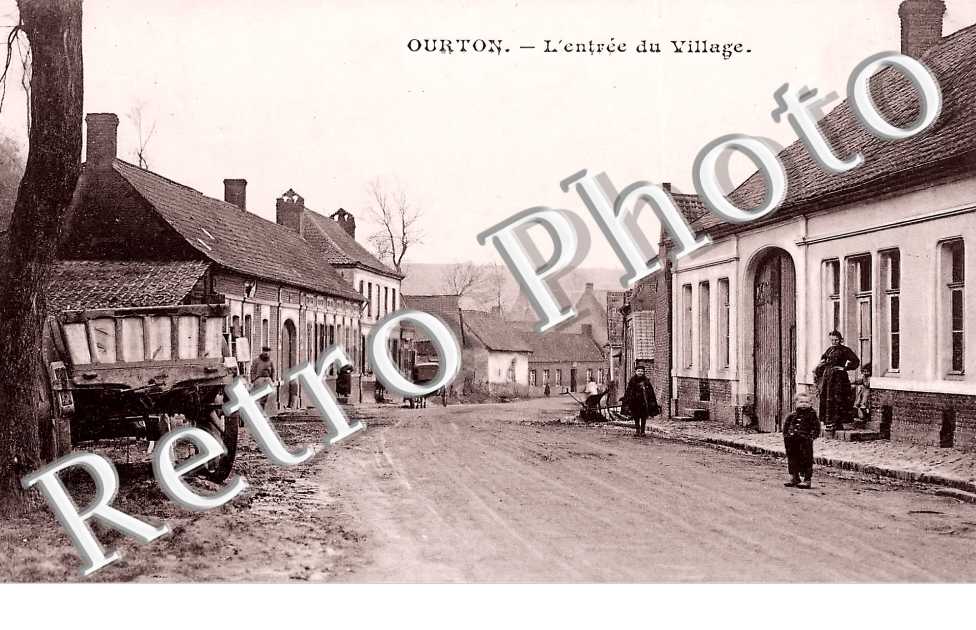 l'entrée du village