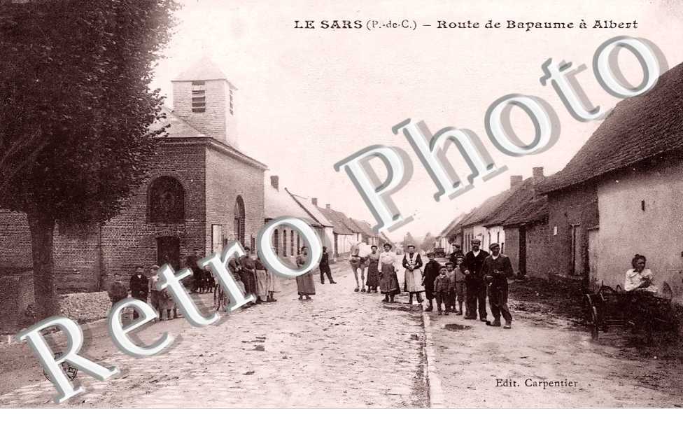route de Bapaume à Albert