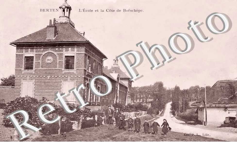 l'école et la côte de Boëschèpe