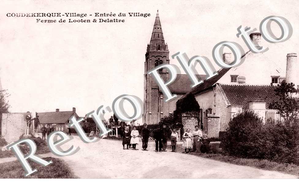 entrée du village  Ferme de Looten & Delattre