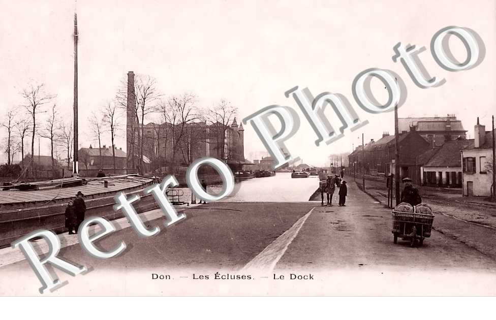 les écluses. Le Dock