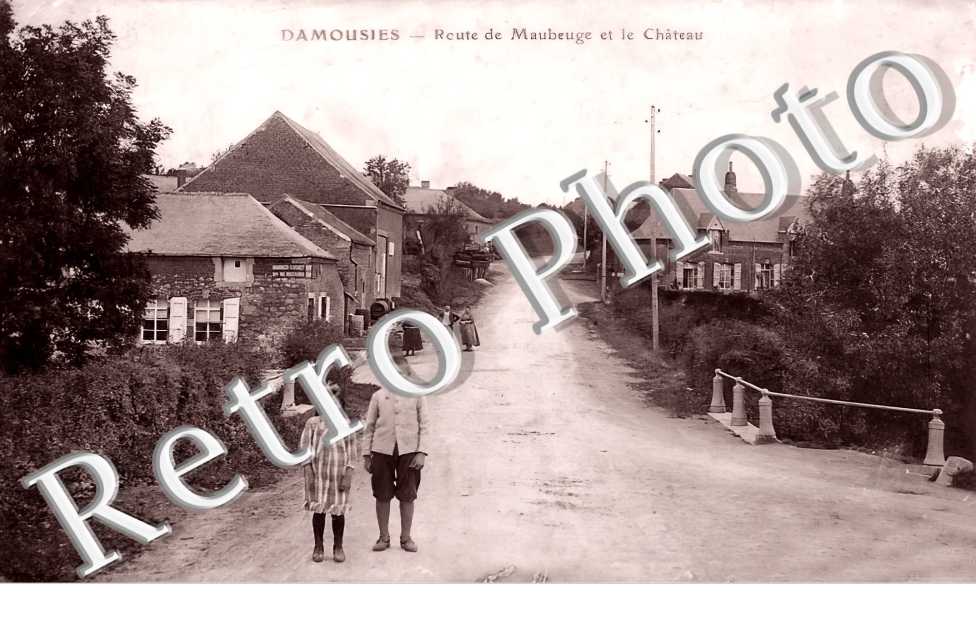 route de Maubeuge et le chateau