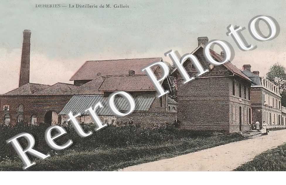 la distillerie de M. Gallois