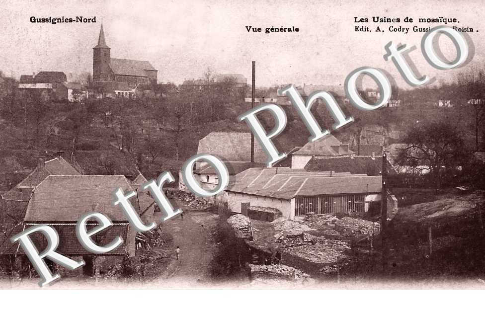 vue générale Les usines de Mosaique