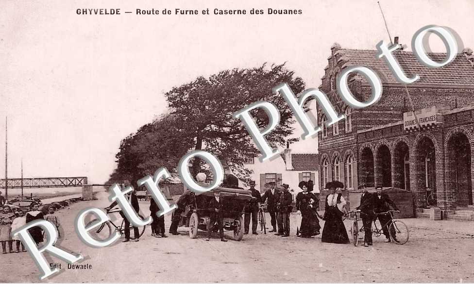 route de Furne et caserne des douanes