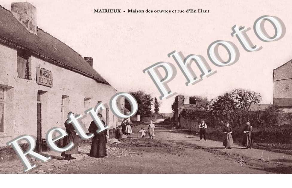 maison des oeuvres et rue d'En Haut