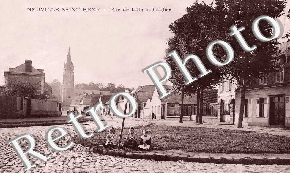 rue de Lille et l'église