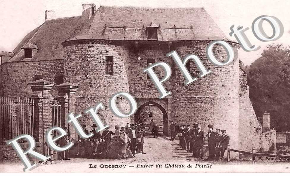 entrée du chateau de Potelle