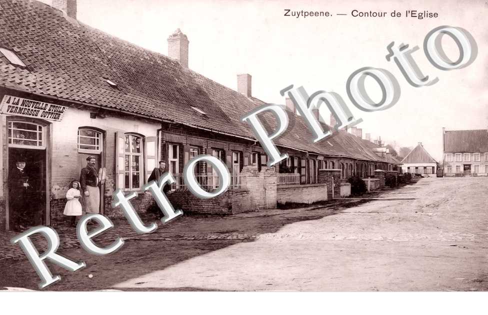contour de l'église