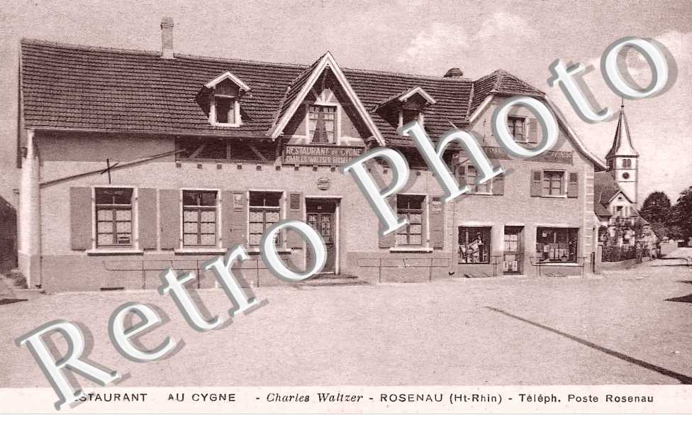 restaurant  au Cygne Charles Waltzer