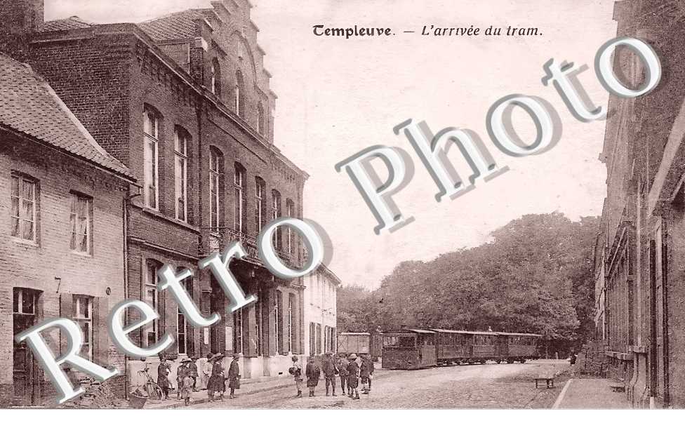 l'arrivée du tram