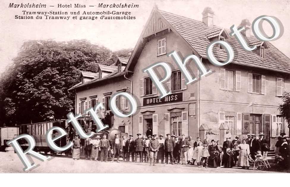 Hotel Miss Station du tramway et garage d'automobiles