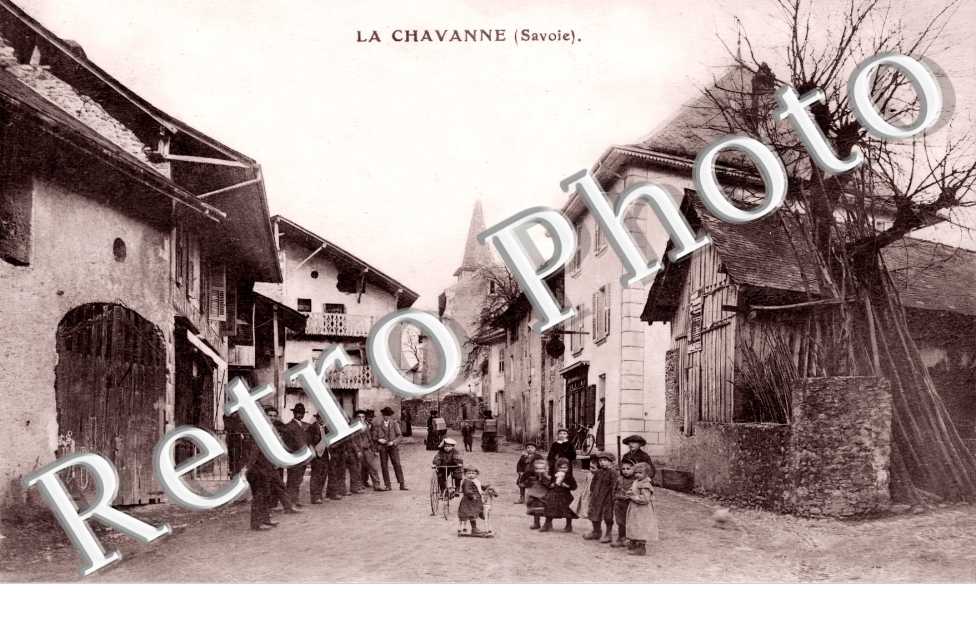 Intérieur du village