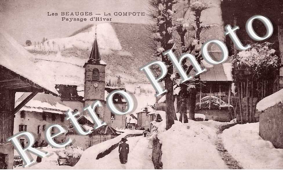 Intérieur du village