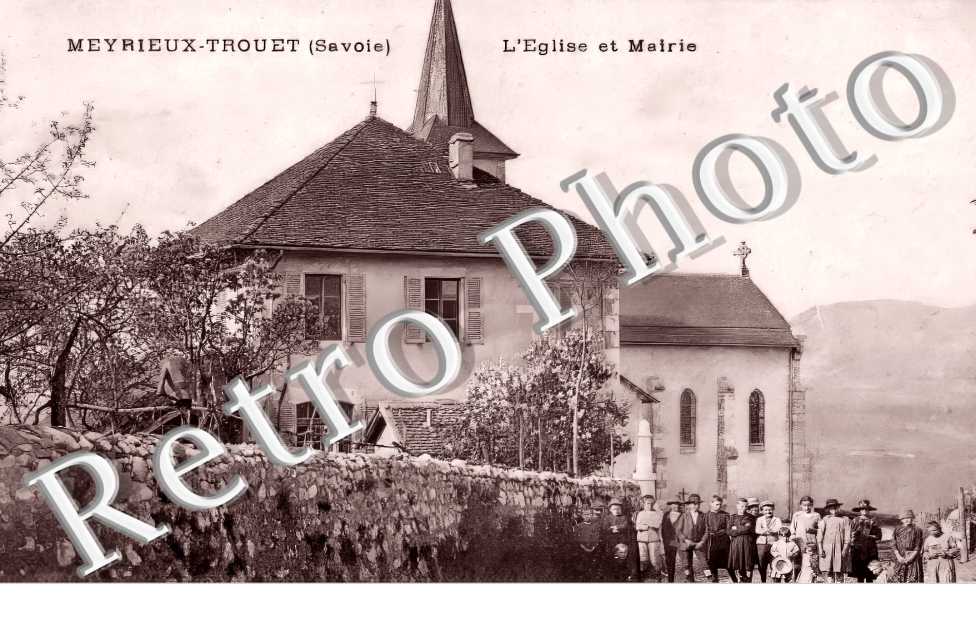 l'église et la mairie