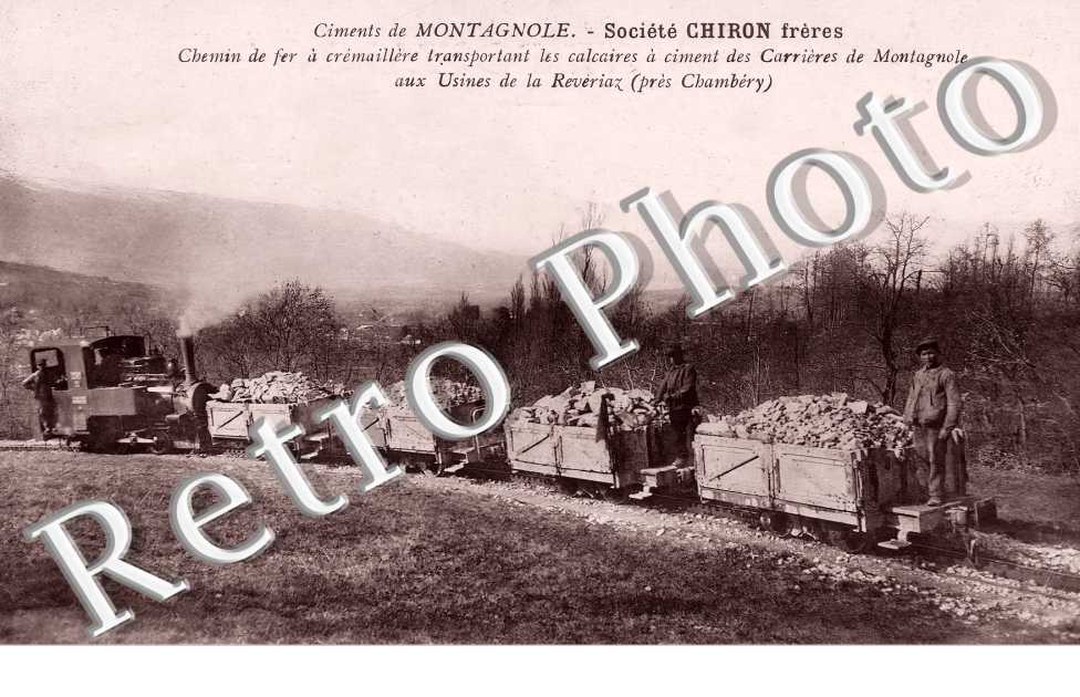 Ciments de Montagnole. Société Chrion frères.