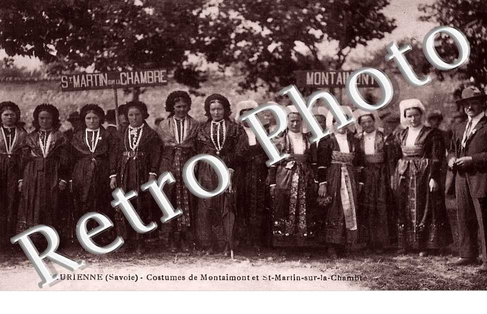 costumes de Montaimont et Saint-Martin-sur-la-Chambre