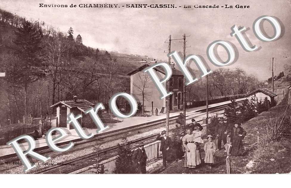 la cascade. la gare