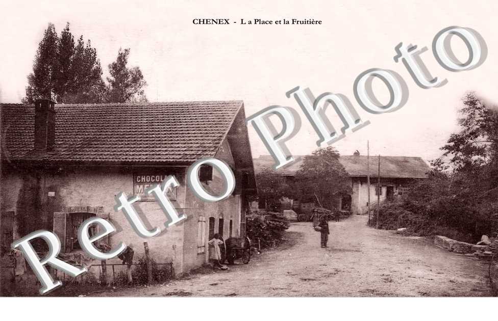 la place et la fruitière