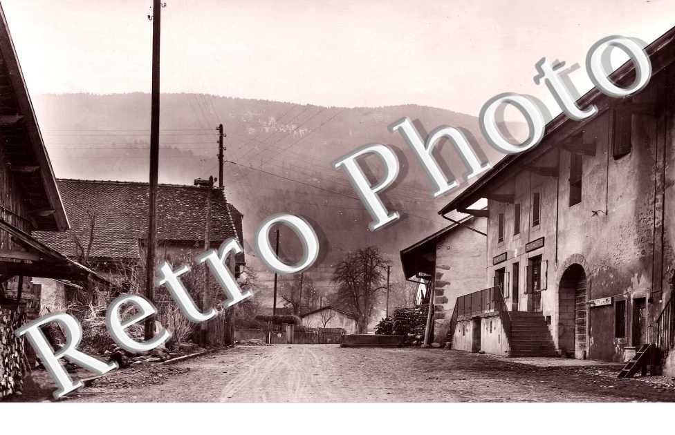 Intérieur du village