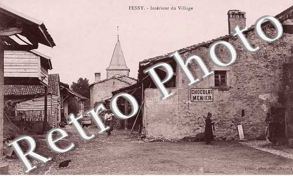 Intérieur du village