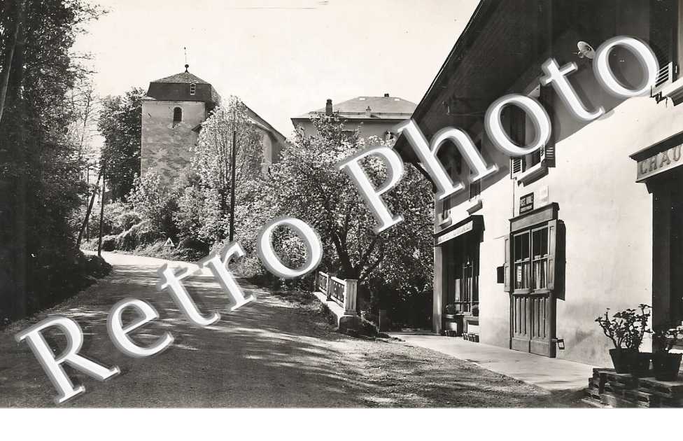 l'église et le café Chal