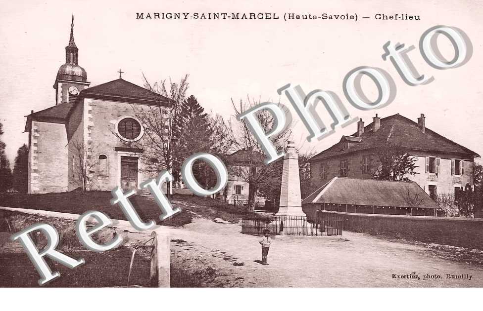 l'église et le monument aux morts