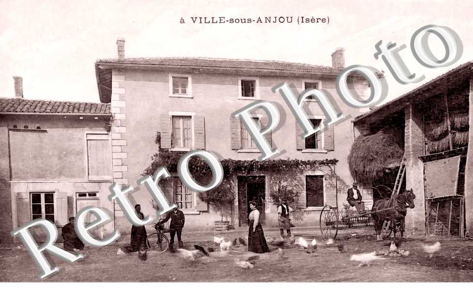 Ville-sous-Anjou une ferme