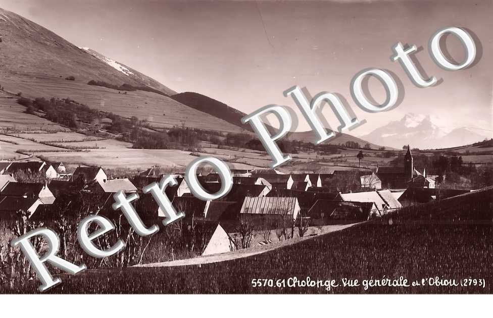 vue générale et l'Obiou