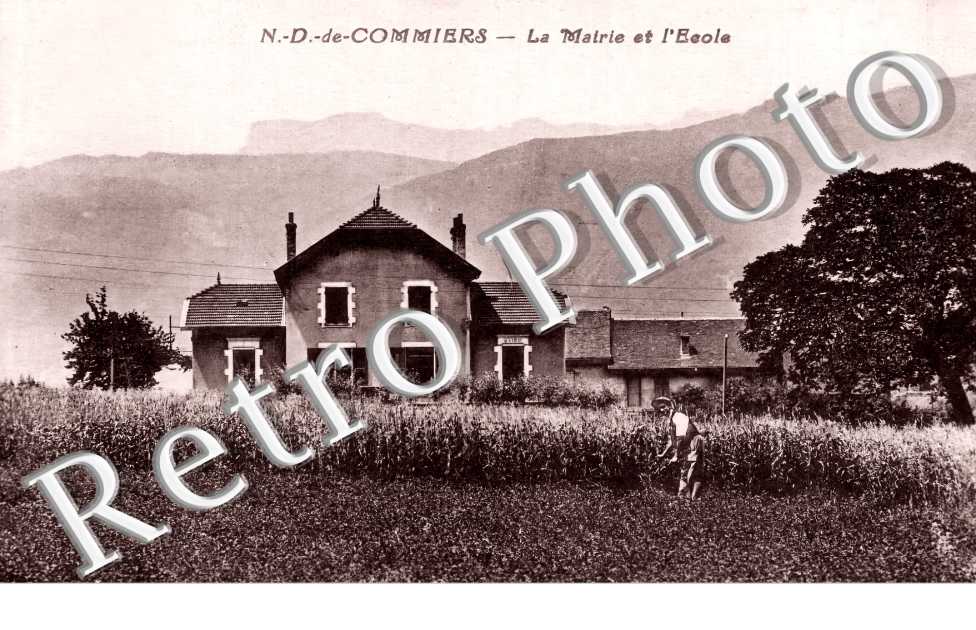 la mairie et l'école