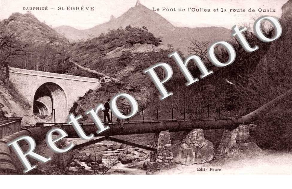 le pont de l'oulles et la route de quaix