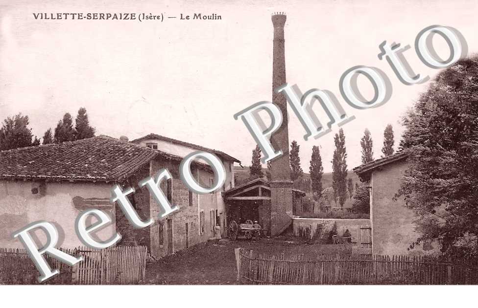 VILLETTE-SERPAIZE - Le moulin