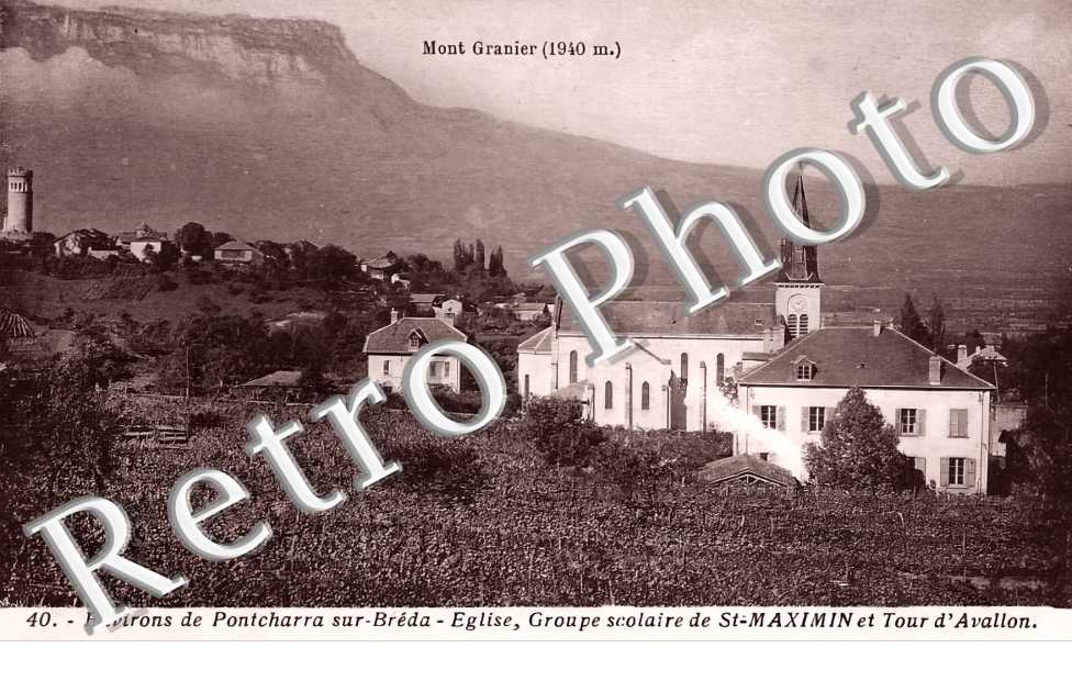 Groupe scolaire et Tour d'Avallon
