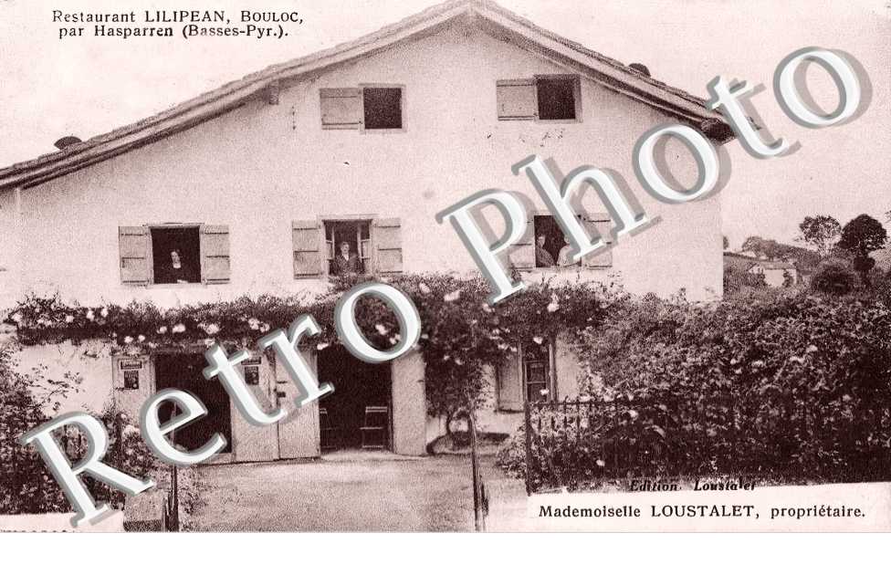 restaurant Lilipean. Mademoiselle Loustalet propriétaire