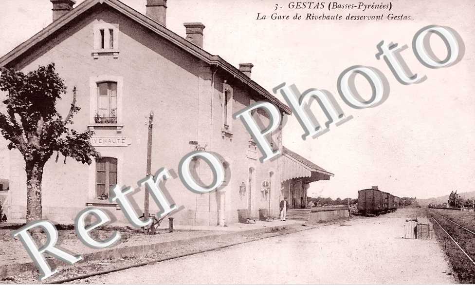 la gare de Rivehaute